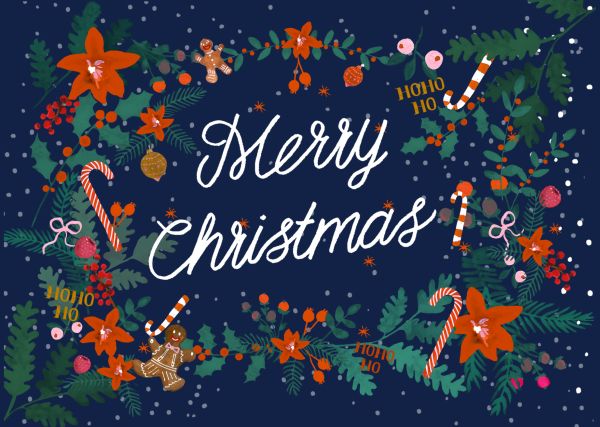 [RD-XC-014] Card-Wreath Text