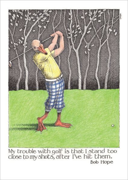 [SI-C-038] Card-Trouble With Golf