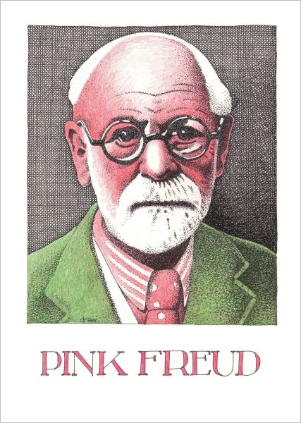 [SI-C-043] Card-Pink Freud