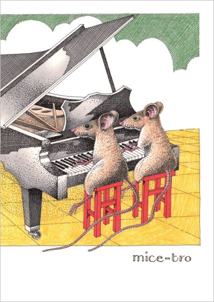 [SI-C-052] Card-Mice-Tro