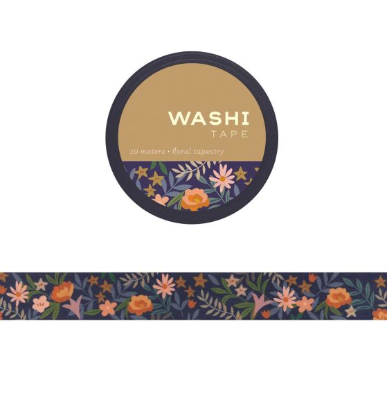 [GO-SS-WT191] Washi Tape-Floral Tapestry