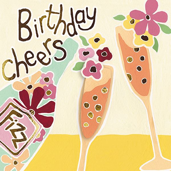 [GB-C-LEM0003] 3D Foil Card-Cheers