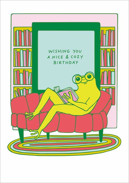 [GT-C-BD482] Card-Cosy Birthday