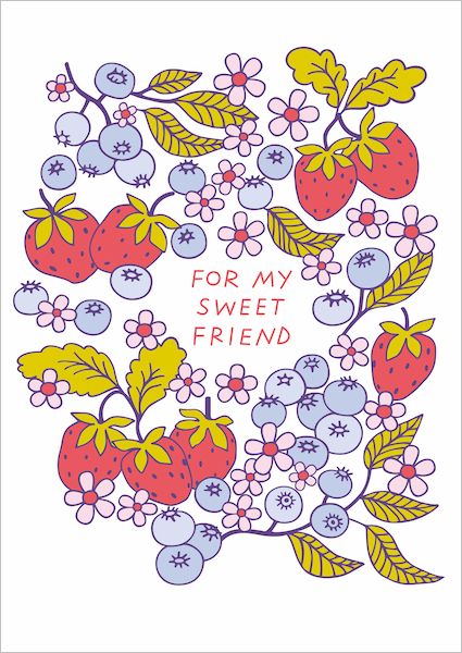 [GT-C-LV466] Card-For My Sweet Friend