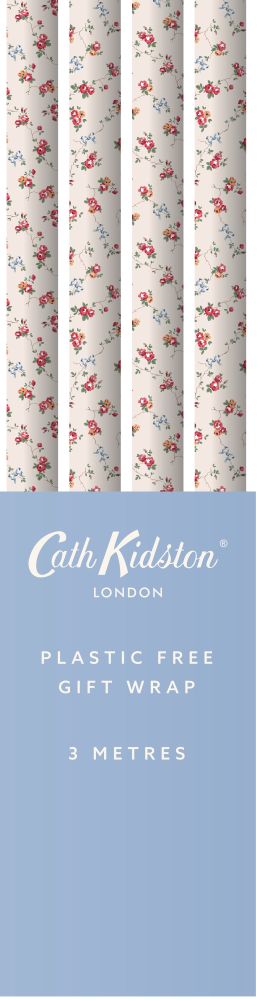 [CK-WRW-13262] Cath Kidston Roll Wrap-Rose and Bows