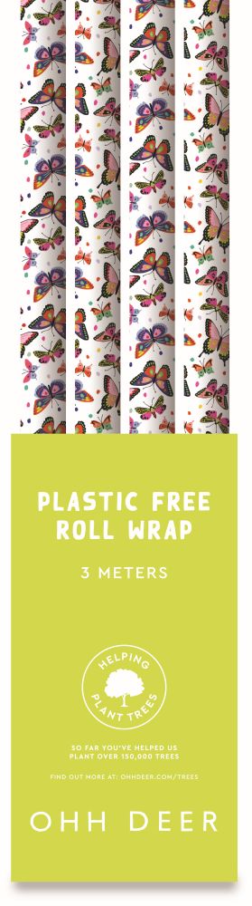 [OD-WRW-HAR12403] Roll Wrap-Butterfly Repeat