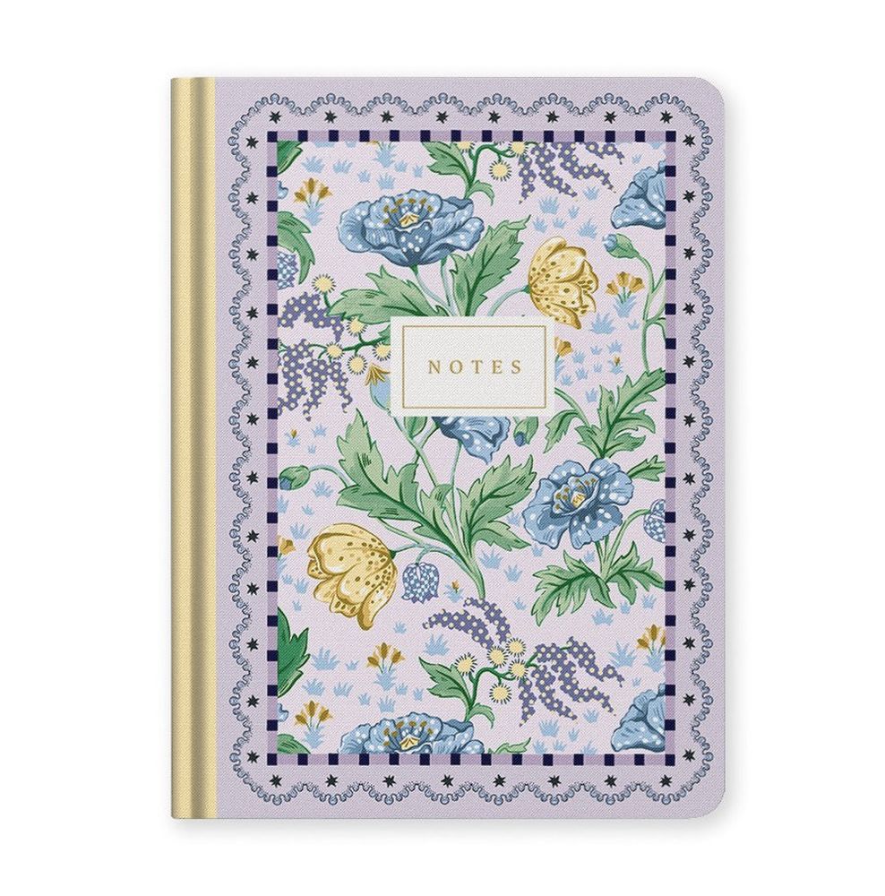 [CK-SN-2-B6-13172] Cath Kidston B6 Premium Hard Cover Notebook-Painted by Numbers Lilac