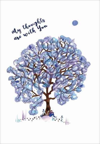 [RD-C-SY065] Card-Thoughts Tree
