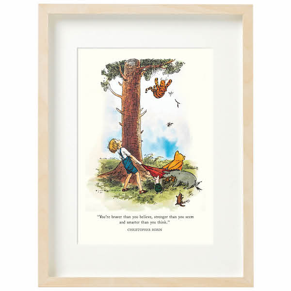 [WP-LW-004] Art Print-Braver Stronger Smarter