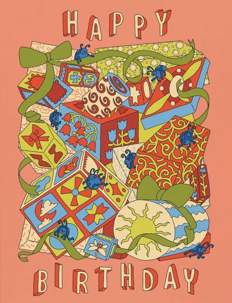 [RC-C-FIS3115] Card-Birthday Bugs