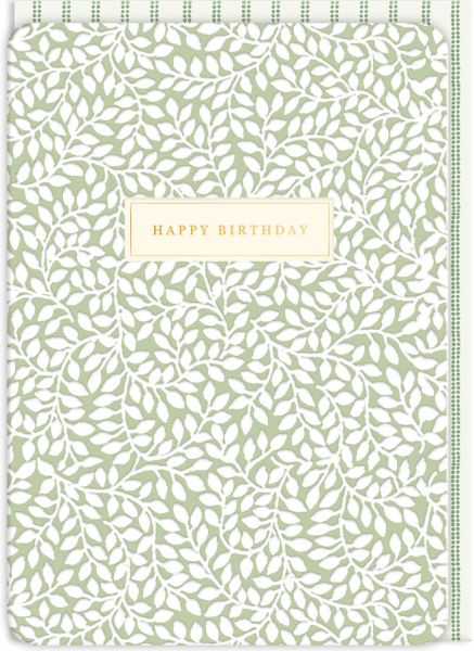 [LA-C-12995] Laura Ashley Foil Card-Little Vines