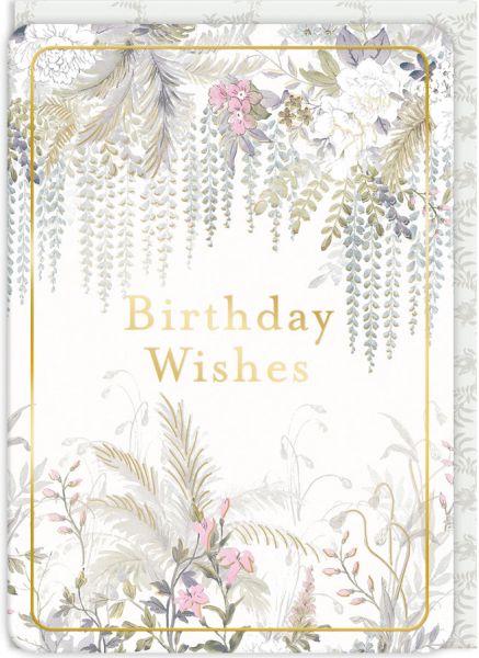 [LA-C-13141] Laura Ashley Foil Card-Linlithgow 