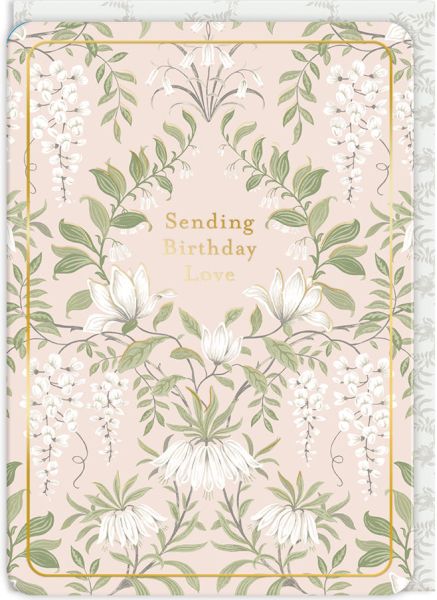 [LA-C-13145] Laura Ashley Foil Card-Parterre