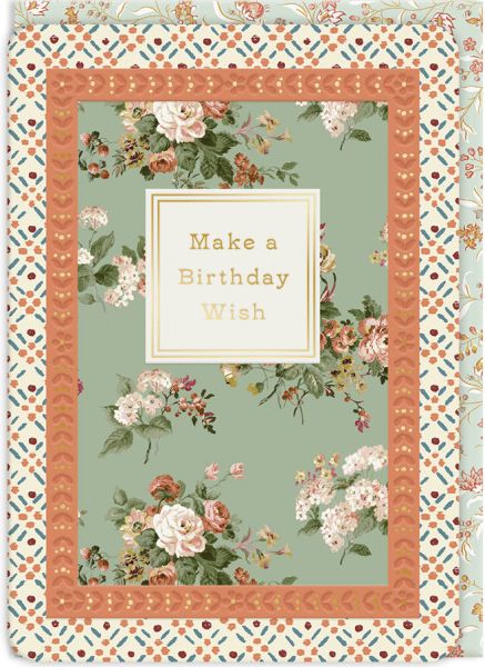 [LA-C-13148] Laura Ashley Foil Card-Rosemore
