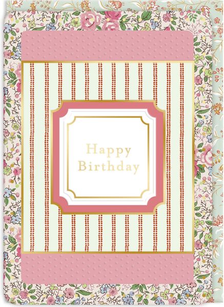 [LA-C-13151] Laura Ashley Foil Card-Rowena