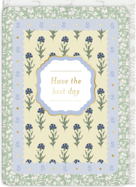 [LA-C-13153] Laura Ashley Foil Card-Dandelion