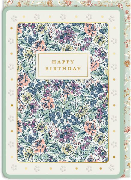 [LA-C-13157] Laura Ashley Foil Card-Clemmie