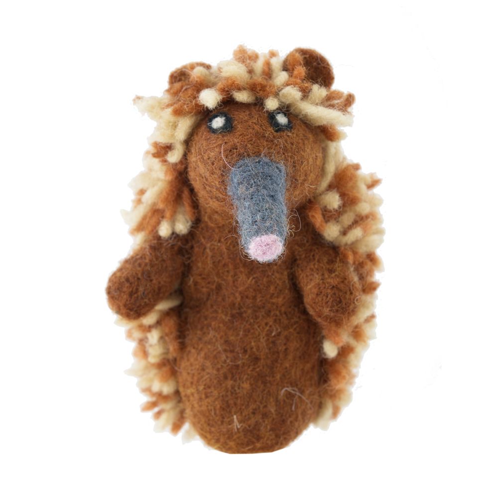 [GI-FP-AA004] Finger Puppet-Felt Echidna