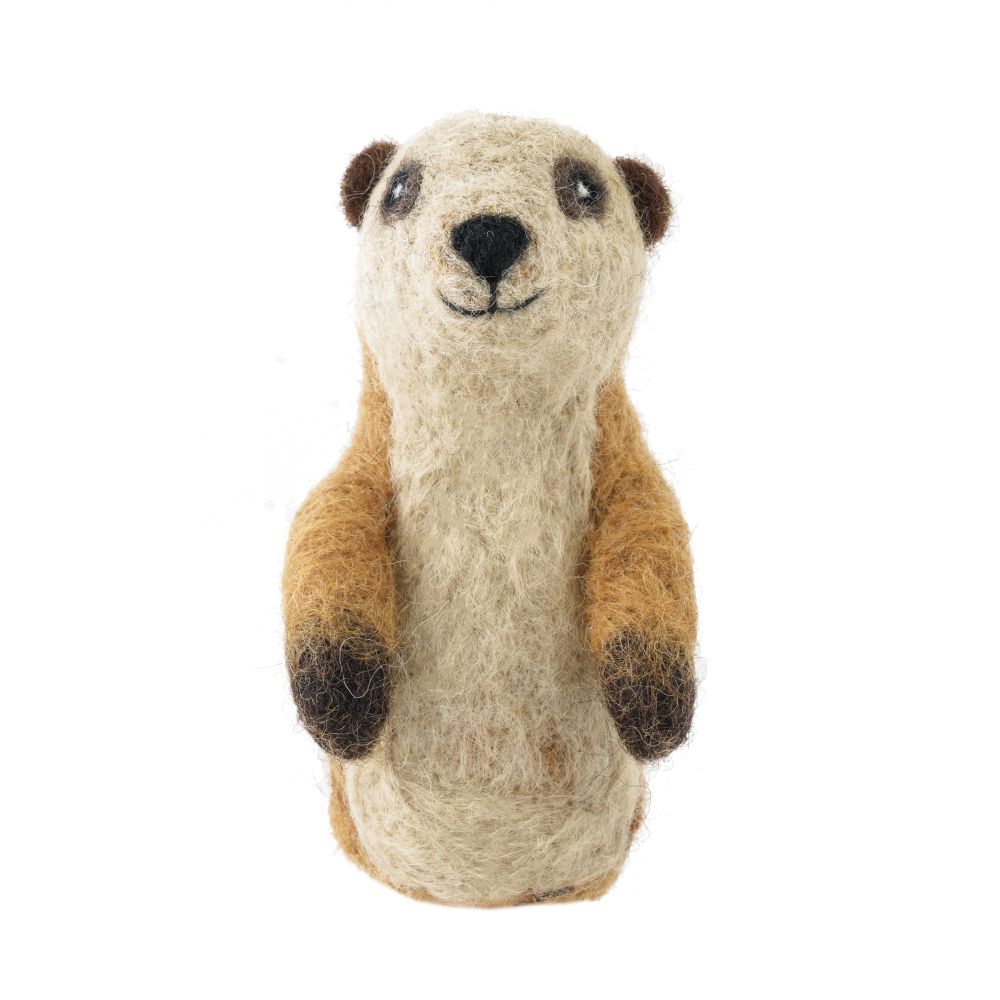 [GI-FP-OA005] Finger Puppet-Felt Meerkat
