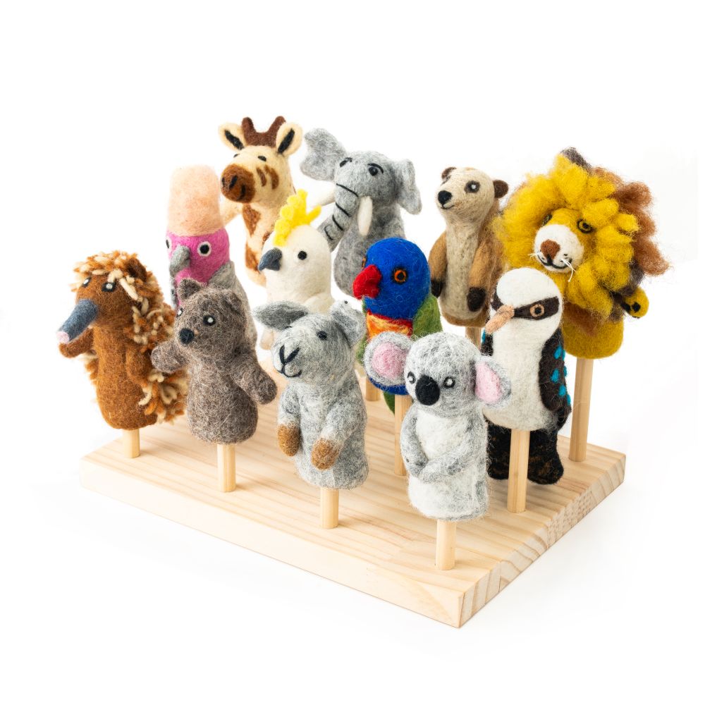 [GI-FP-1-STAND] Finger Puppets Display Stand
