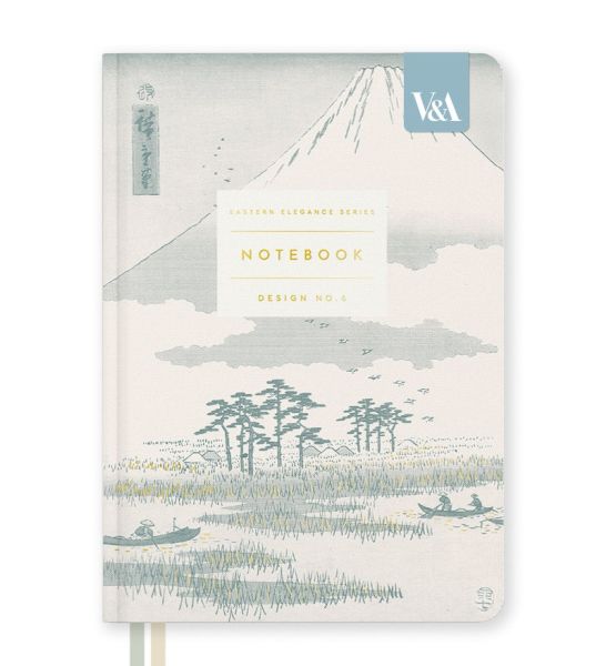 [OD-SN-VA-2-B6-13613] V&A B6 Premium Hard Cover Notebook-Mount Fuji