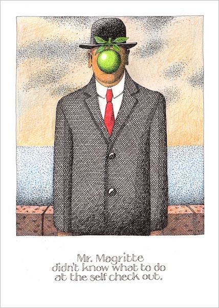 [SI-C-061] Card-Mr Magritte