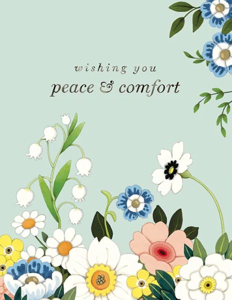 [JJ-C-177] Card-Serenity In Bloom