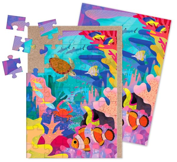 [OD-CJS-NDL12936] Jigsaw Card-45pc-Great Barrier Reef