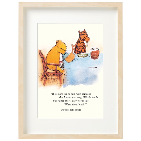 [WP-LW-021] Art Print-Easy Words