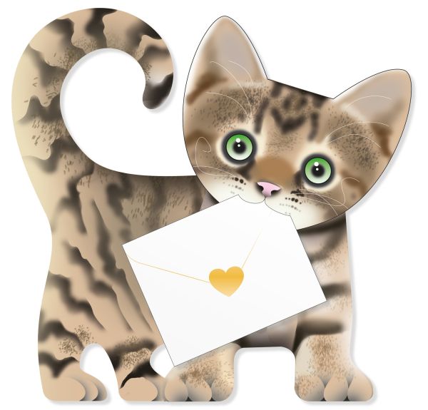 [SD-CA78691] 3D Card-Cat-Tibbles