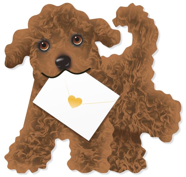 [SD-DG78689] 3D Card-Dog Button