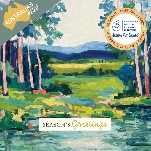 [VE-XCP26020] Christmas Card Wallet-CMRI-Australian Christmas Serenity