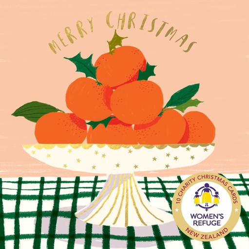 [VE-XCPNZ26002] Christmas Card Wallet-Women's Refuge-Bowl of Delights