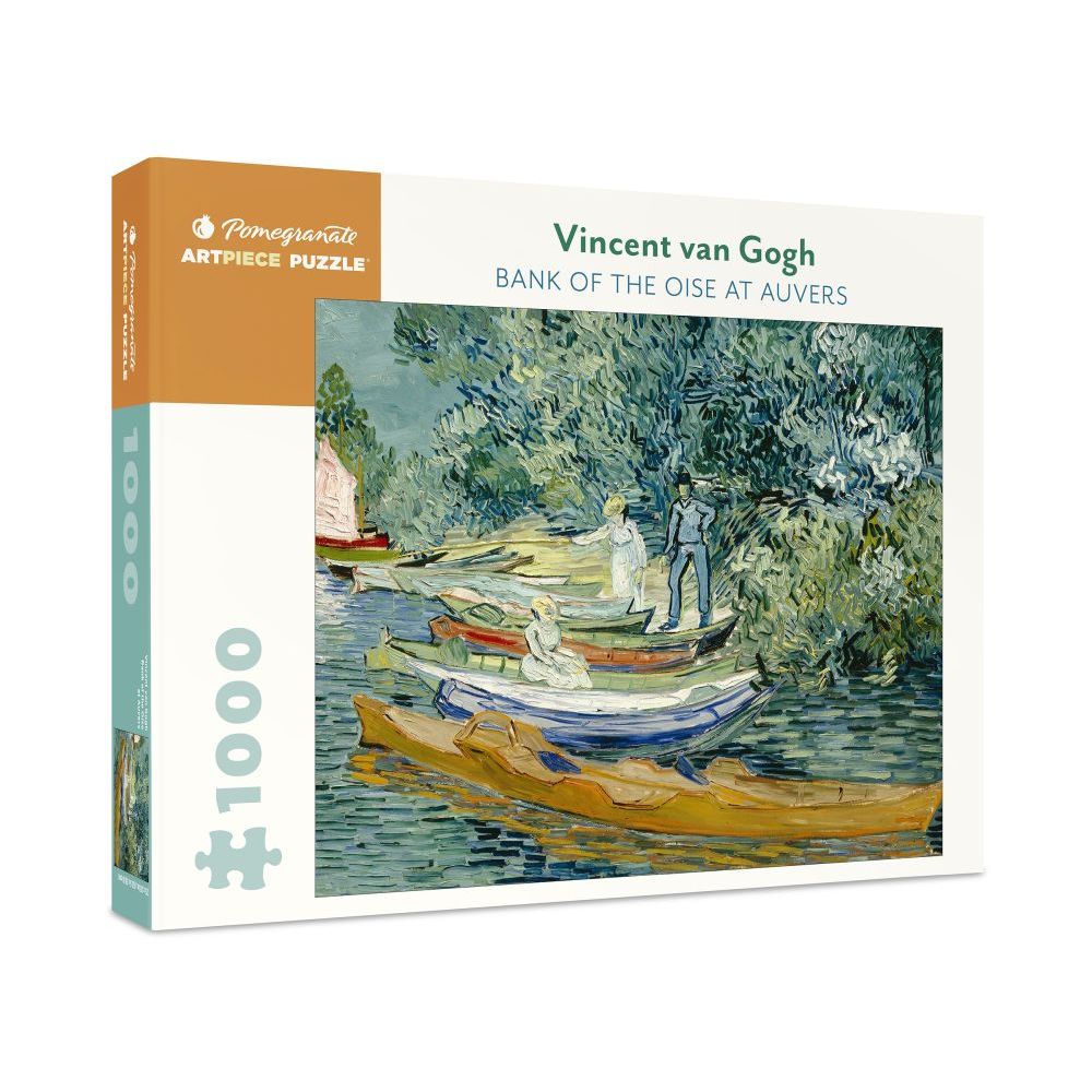 [PO-JP-2-AA1083] 1000-Piece Jigsaw Puzzle-Van Gogh-Bank of the Oise at Auvers 