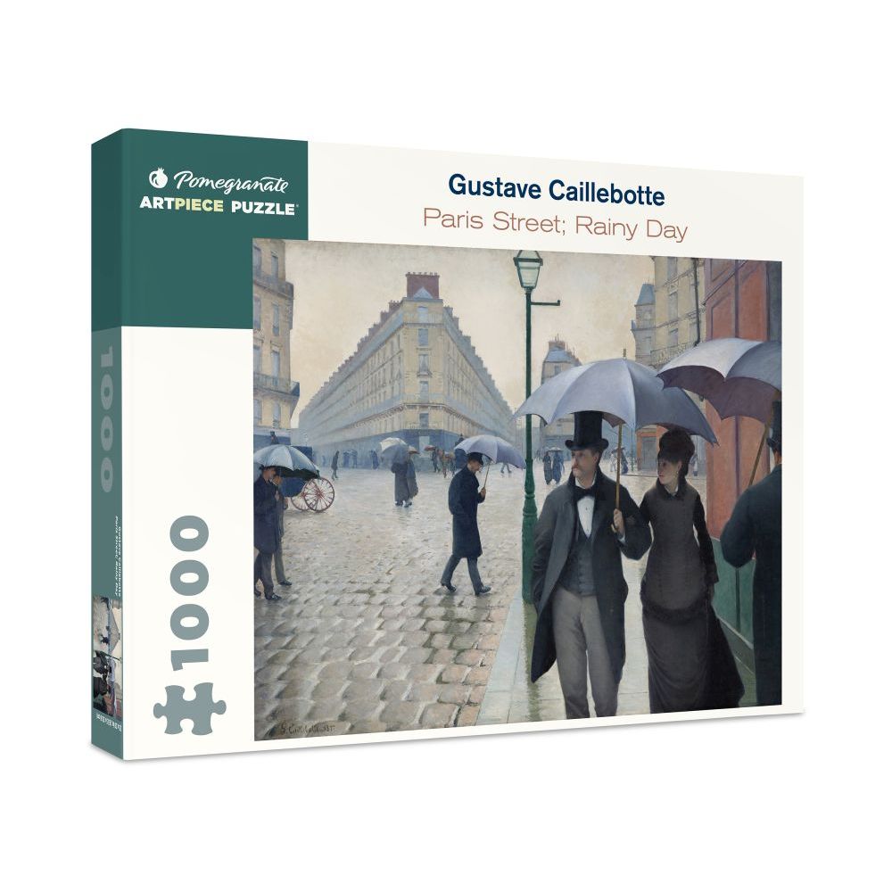 [PO-JP-2-AA1133] 1000-Piece Jigsaw Puzzle-Caillebotte-Paris Street; Rainy Day