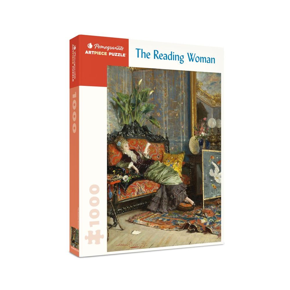 [PO-JP-2-AA1144] 1000-Piece Jigsaw Puzzle-The Reading Woman 