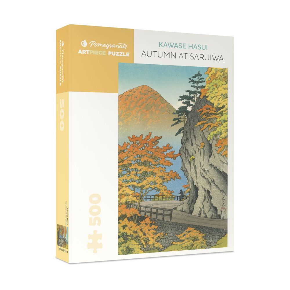 [PO-JP-4-AA0944] 500-Piece Jigsaw Puzzle-Kawase Hasui-Autumn at Saruiwa