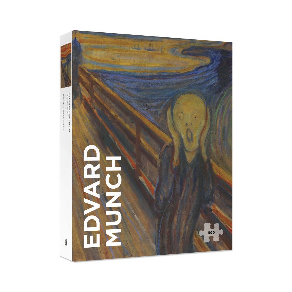 [PO-JP-4-JP0014] 500-Piece Jigsaw Puzzle-Munch-The Scream