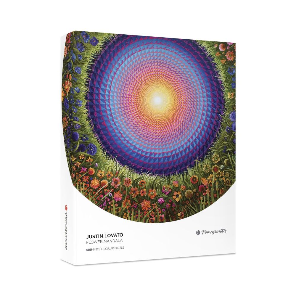 [PO-JP-3-JC0007] 500-Piece Circular Jigsaw Puzzle-Justin Lovato
