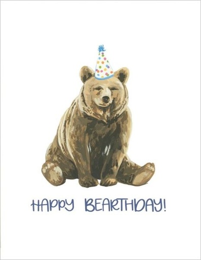 [OC-C-503728] Card-Happy Bear-thday