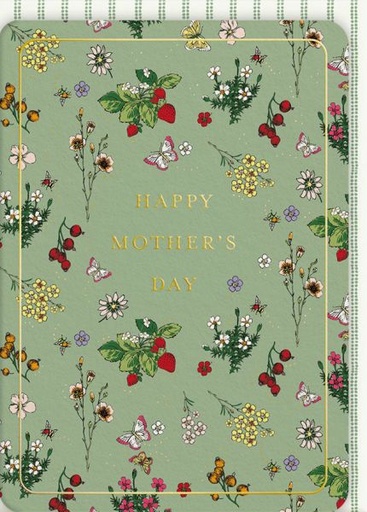 [LA-CMD-13724] Foil Card-Bee Garden Mother's Day