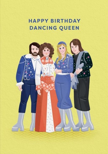 [OD-C-OD13342] Embossed Card-ABBA