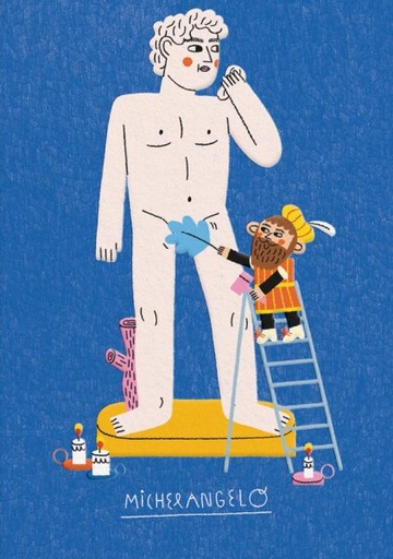 [OD-C-TB13646] Card-Michelangelo