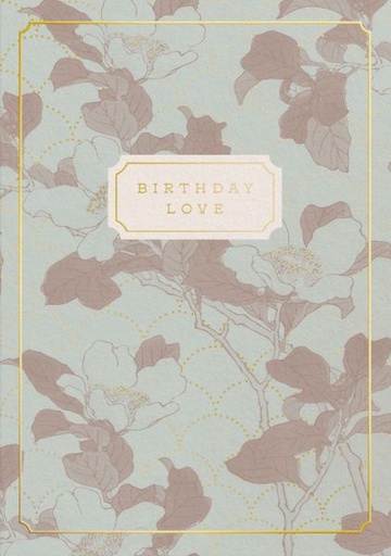 [OD-C-VA13617] Foil Card-Eastern Elegance Tree Peony