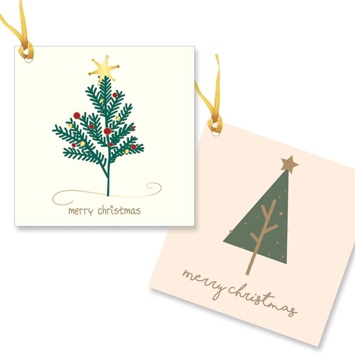 [VE-XCT-006] Christmas Gift Tags-Trees