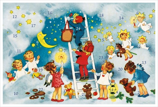 [KV-XCAL-6-12408] Advent Cal-Card-High Above the Clouds