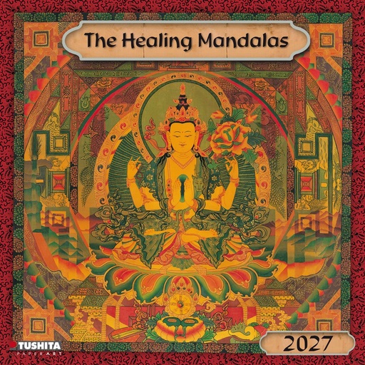 [E-TS-D27-CAL270103] Tushita 30x30 Cal-The Healing Mandalas
