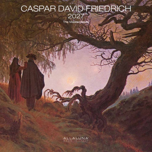 [E-AL-D27-CAL121] Allaluna 30x30 Cal-Caspar David Friedrich