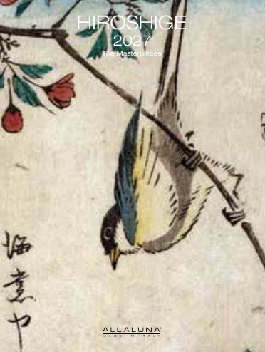 [G-AL-D27-CAL275] Allaluna 15x20 Desk Cal-Hiroshige