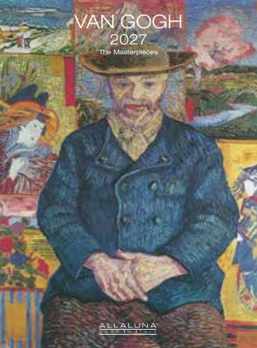 [G-AL-D27-CAL277] Allaluna 15x20 Desk Cal-Van Gogh